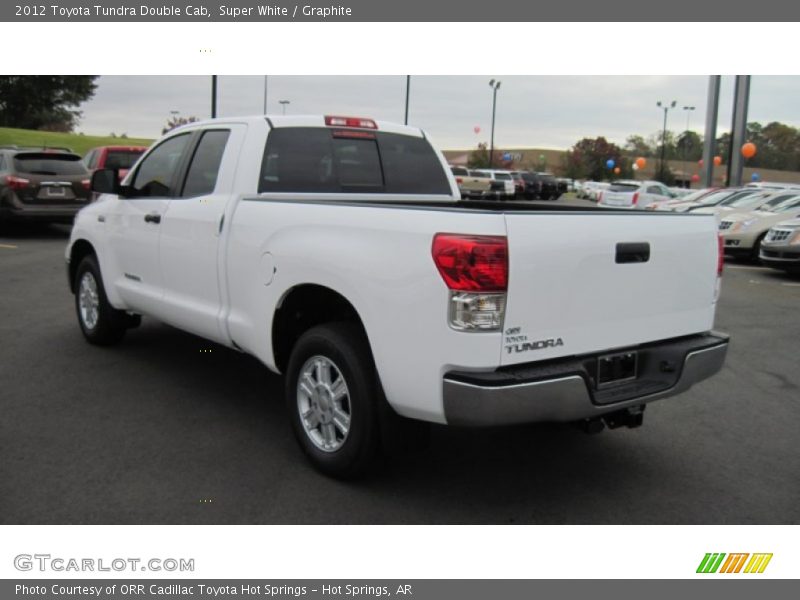 Super White / Graphite 2012 Toyota Tundra Double Cab