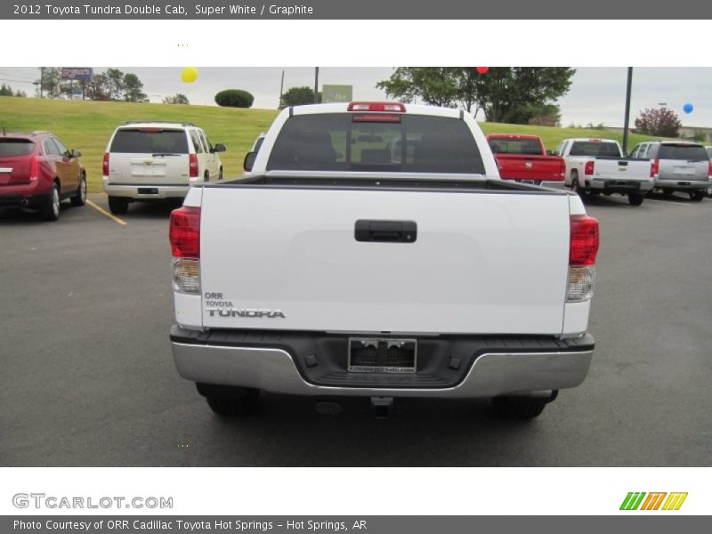 Super White / Graphite 2012 Toyota Tundra Double Cab