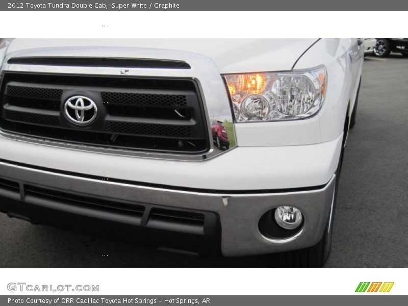 Super White / Graphite 2012 Toyota Tundra Double Cab
