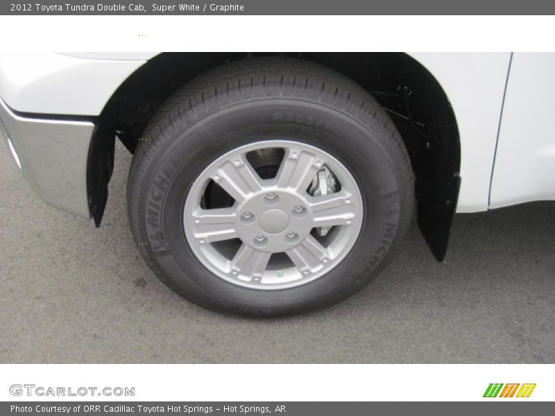 Super White / Graphite 2012 Toyota Tundra Double Cab