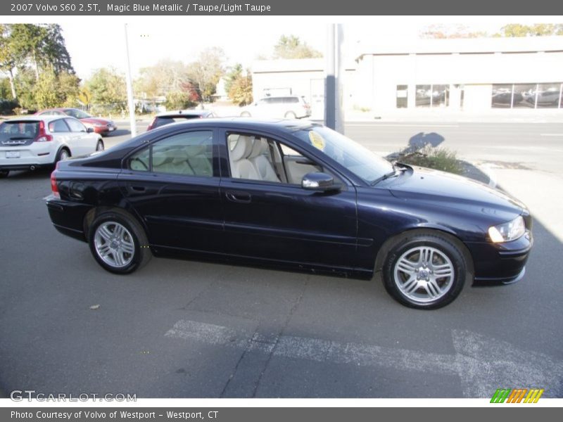 Magic Blue Metallic / Taupe/Light Taupe 2007 Volvo S60 2.5T