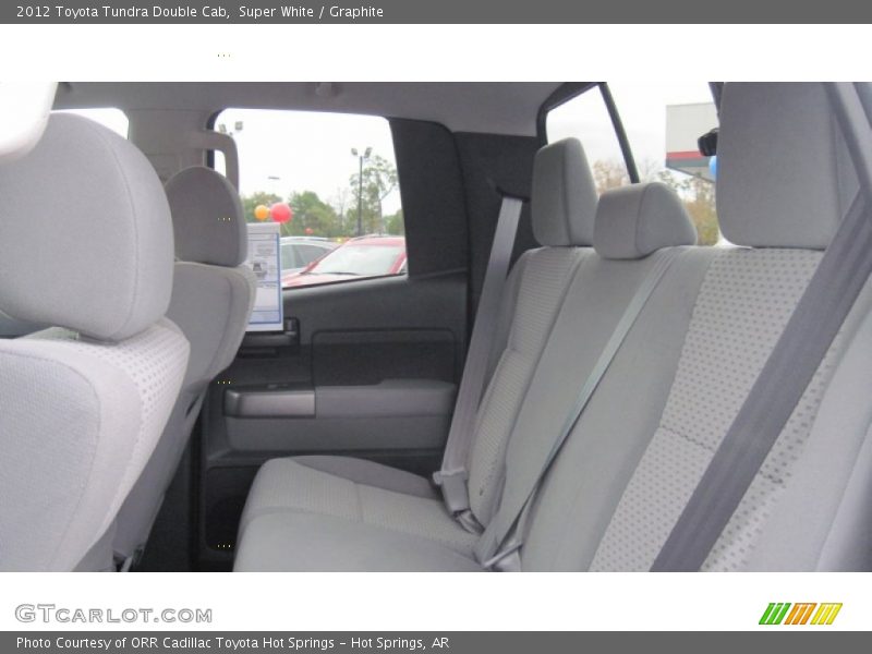Super White / Graphite 2012 Toyota Tundra Double Cab