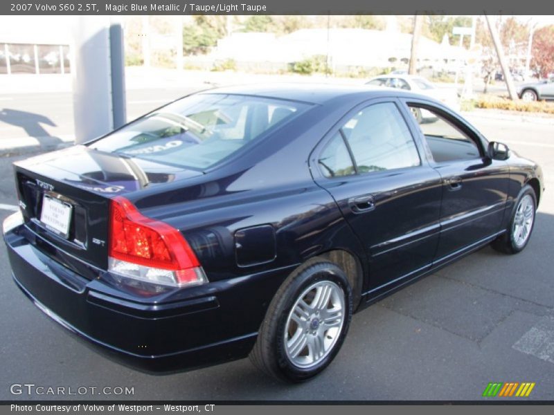 Magic Blue Metallic / Taupe/Light Taupe 2007 Volvo S60 2.5T