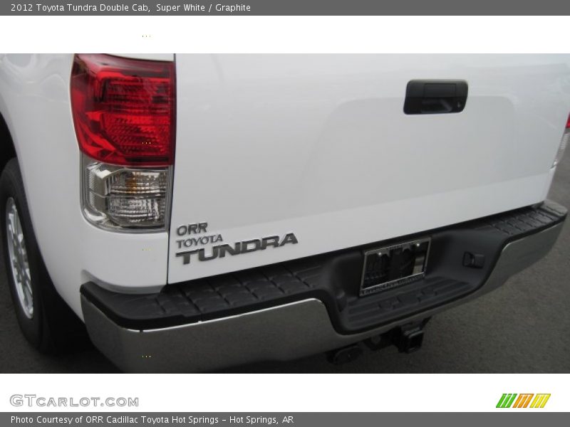 Super White / Graphite 2012 Toyota Tundra Double Cab