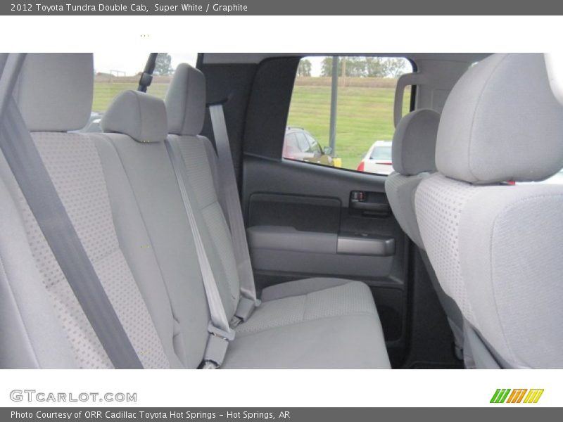 Super White / Graphite 2012 Toyota Tundra Double Cab