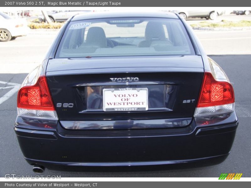 Magic Blue Metallic / Taupe/Light Taupe 2007 Volvo S60 2.5T