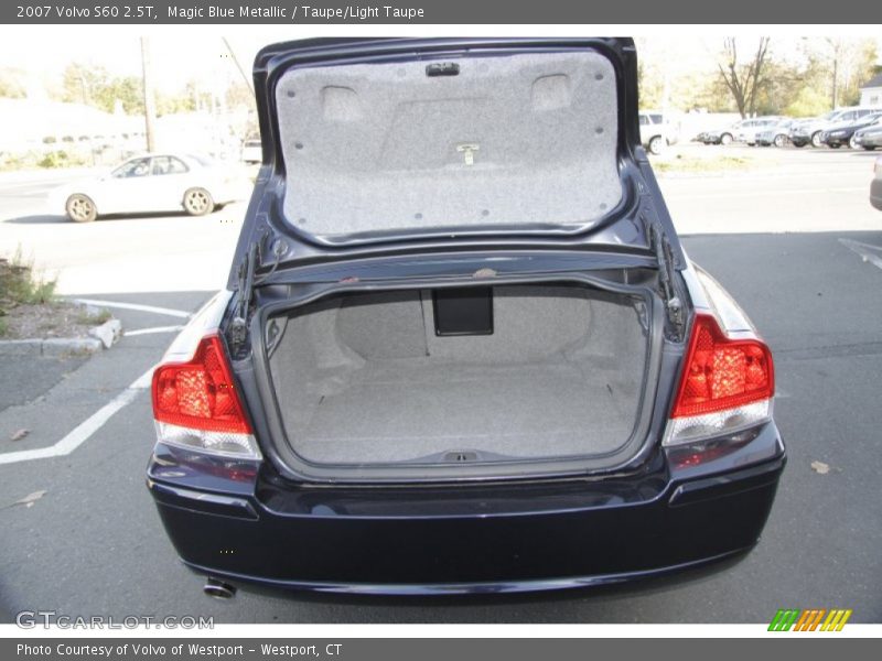 Magic Blue Metallic / Taupe/Light Taupe 2007 Volvo S60 2.5T