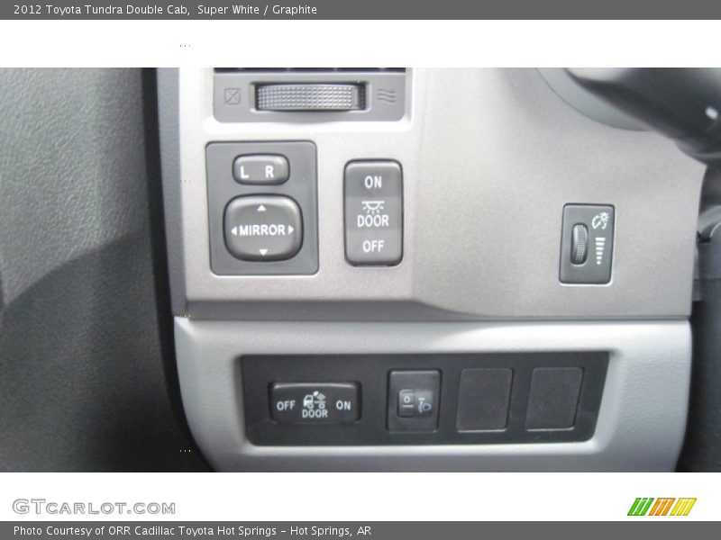 Super White / Graphite 2012 Toyota Tundra Double Cab