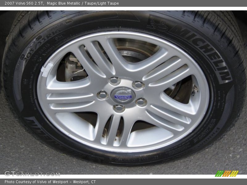 Magic Blue Metallic / Taupe/Light Taupe 2007 Volvo S60 2.5T