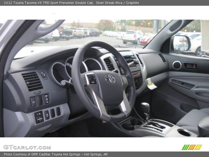 Silver Streak Mica / Graphite 2012 Toyota Tacoma V6 TRD Sport Prerunner Double Cab