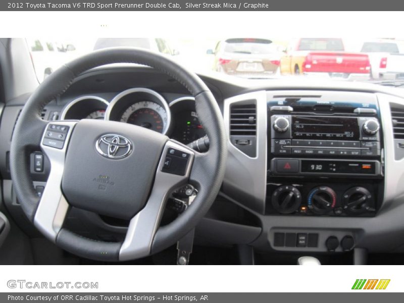 Silver Streak Mica / Graphite 2012 Toyota Tacoma V6 TRD Sport Prerunner Double Cab