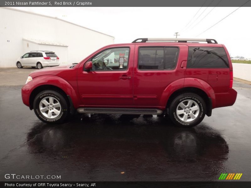 Red Brick / Graphite 2011 Nissan Pathfinder S
