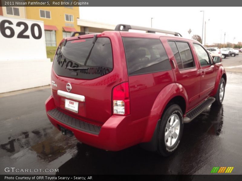 Red Brick / Graphite 2011 Nissan Pathfinder S