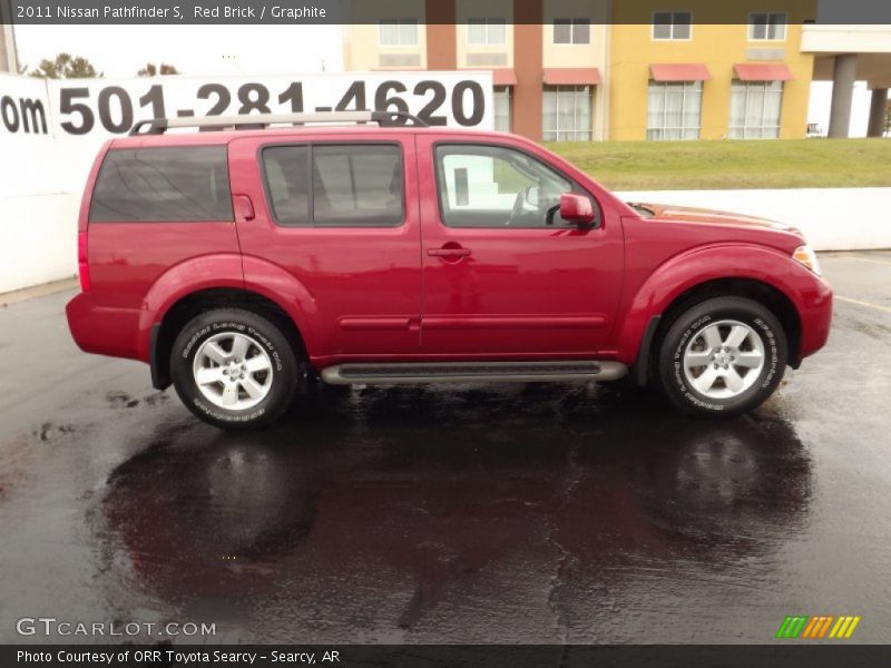 Red Brick / Graphite 2011 Nissan Pathfinder S