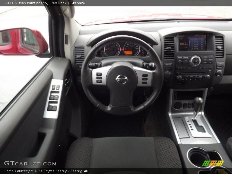Red Brick / Graphite 2011 Nissan Pathfinder S