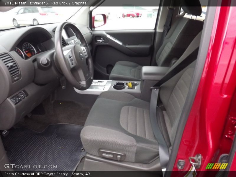 Red Brick / Graphite 2011 Nissan Pathfinder S