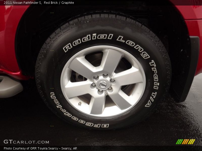 Red Brick / Graphite 2011 Nissan Pathfinder S