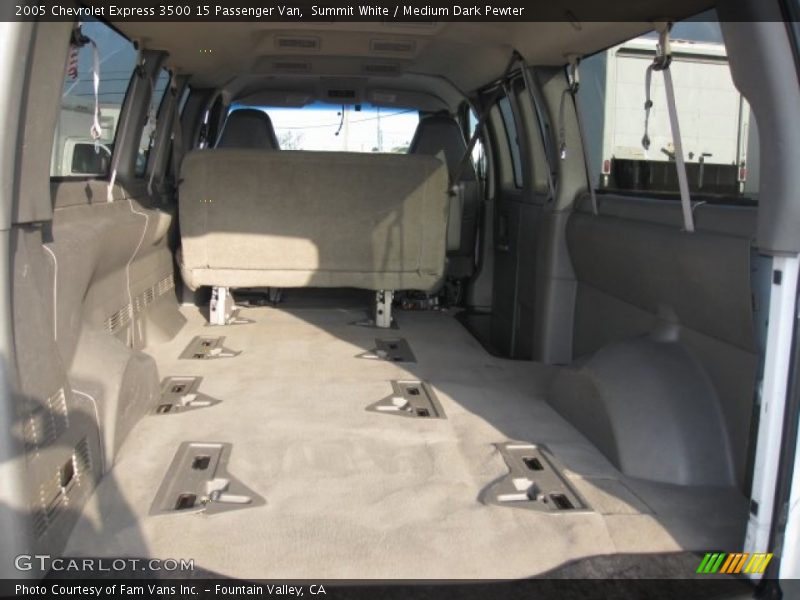 Summit White / Medium Dark Pewter 2005 Chevrolet Express 3500 15 Passenger Van