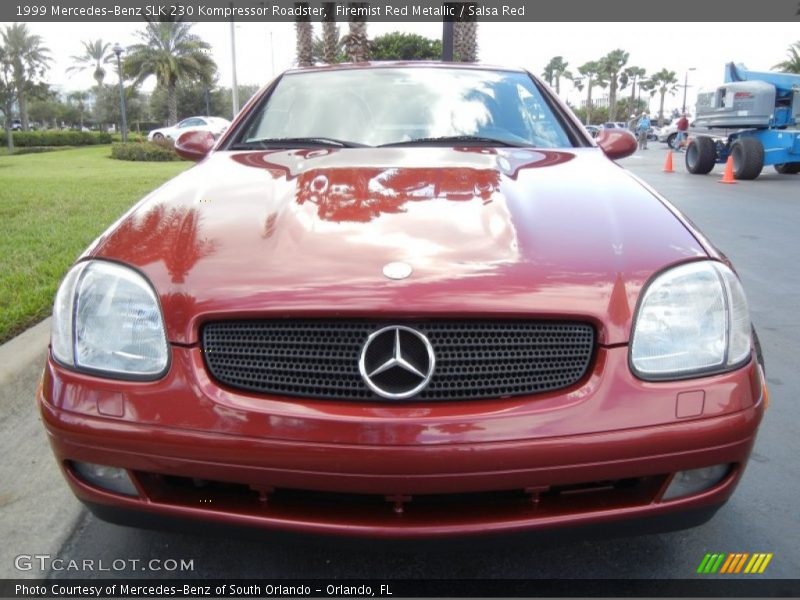 Firemist Red Metallic / Salsa Red 1999 Mercedes-Benz SLK 230 Kompressor Roadster