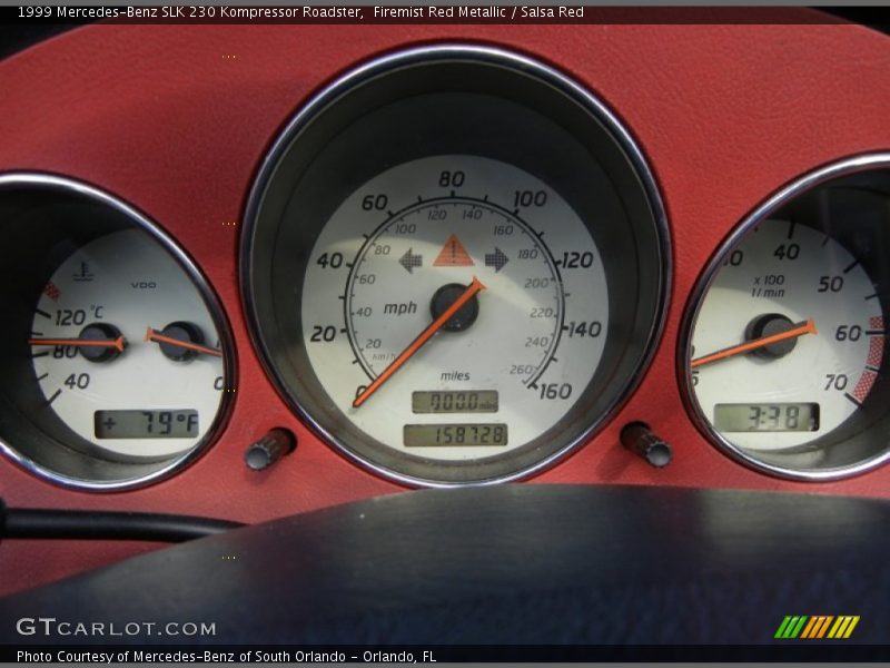  1999 SLK 230 Kompressor Roadster 230 Kompressor Roadster Gauges