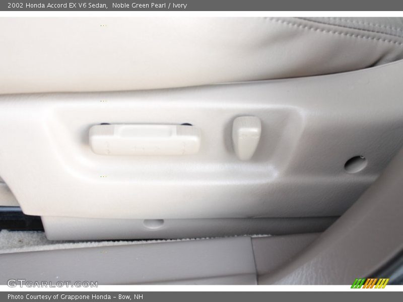 Noble Green Pearl / Ivory 2002 Honda Accord EX V6 Sedan