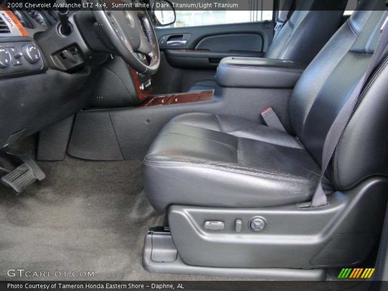  2008 Avalanche LTZ 4x4 Dark Titanium/Light Titanium Interior