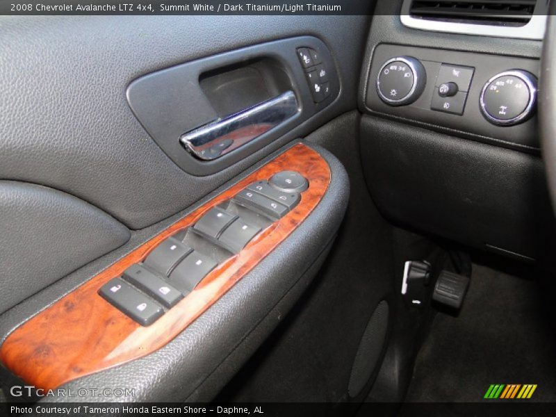 Summit White / Dark Titanium/Light Titanium 2008 Chevrolet Avalanche LTZ 4x4