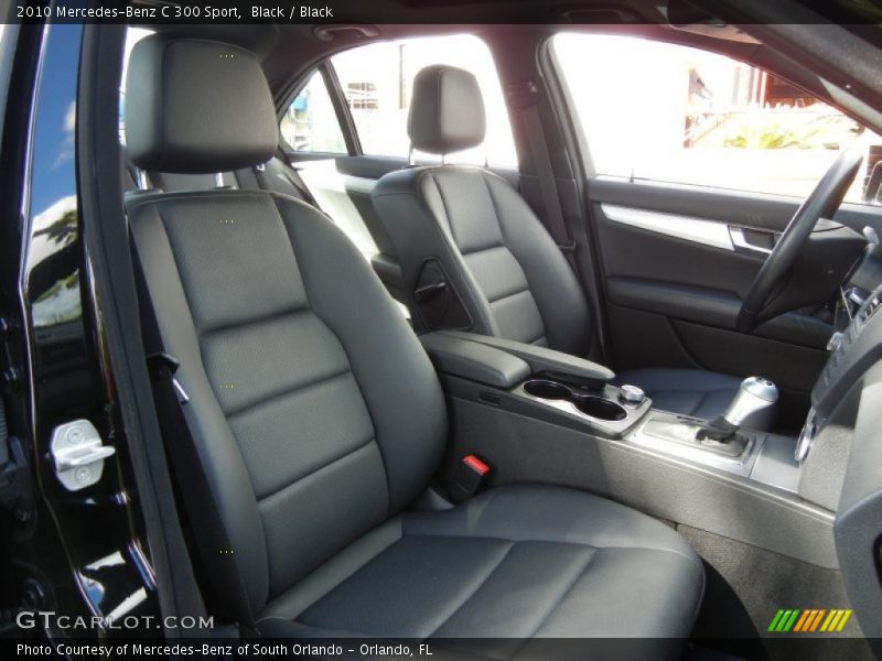 Black / Black 2010 Mercedes-Benz C 300 Sport