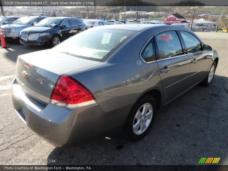 Dark Silver Metallic / Gray 2008 Chevrolet Impala LT