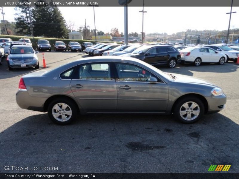 Dark Silver Metallic / Gray 2008 Chevrolet Impala LT