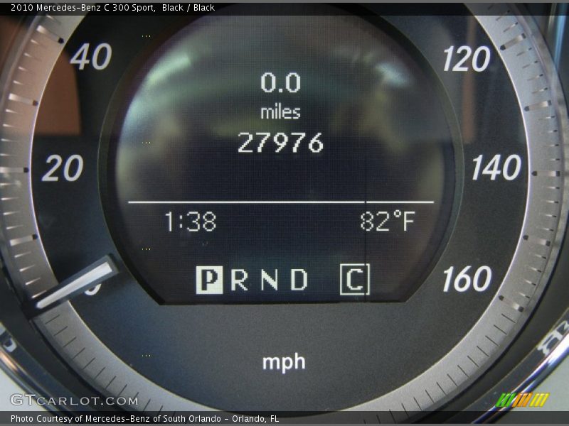 Black / Black 2010 Mercedes-Benz C 300 Sport