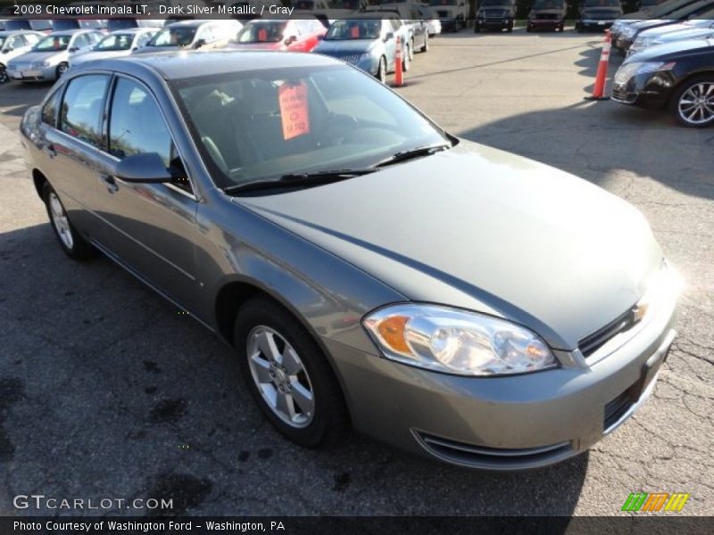 Dark Silver Metallic / Gray 2008 Chevrolet Impala LT