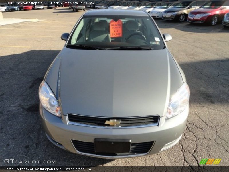 Dark Silver Metallic / Gray 2008 Chevrolet Impala LT