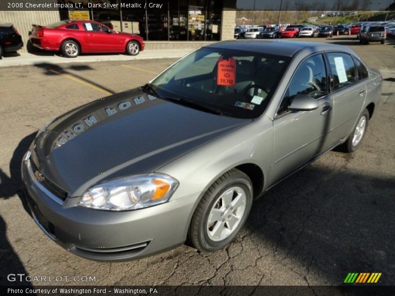 Dark Silver Metallic / Gray 2008 Chevrolet Impala LT