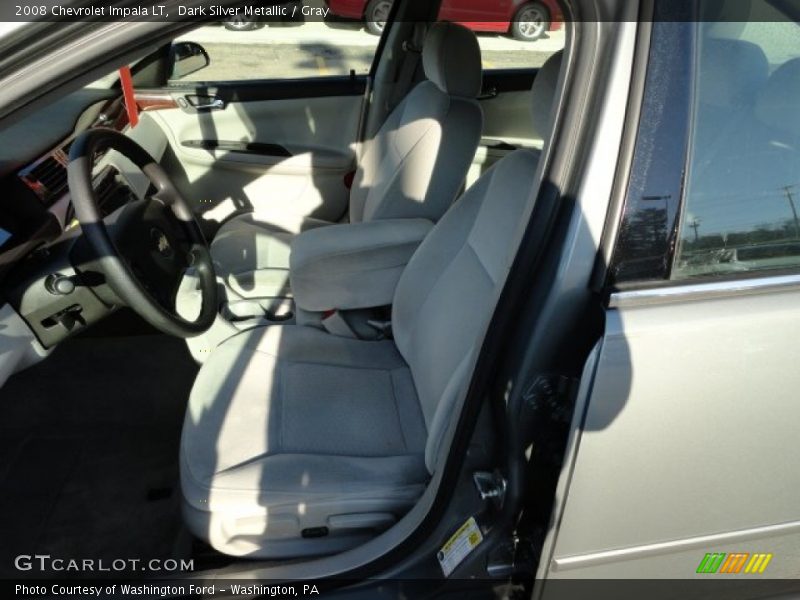 Dark Silver Metallic / Gray 2008 Chevrolet Impala LT