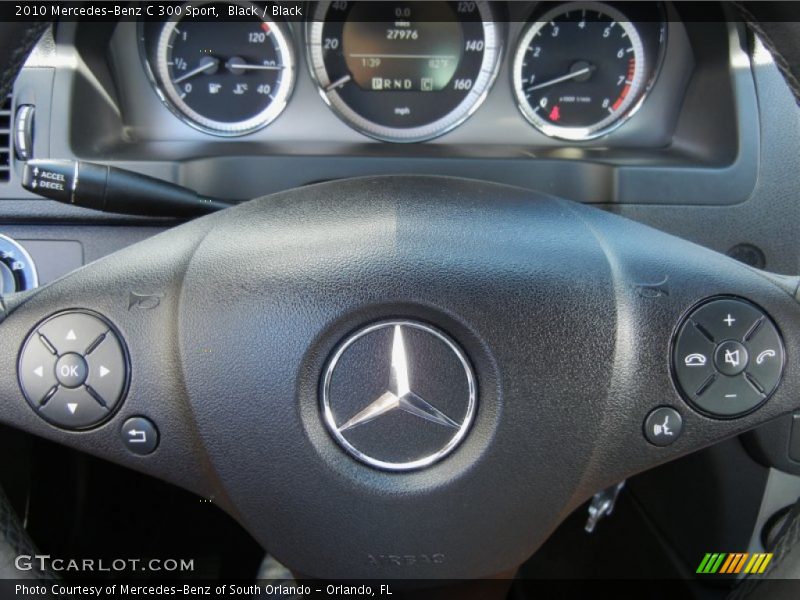 Black / Black 2010 Mercedes-Benz C 300 Sport