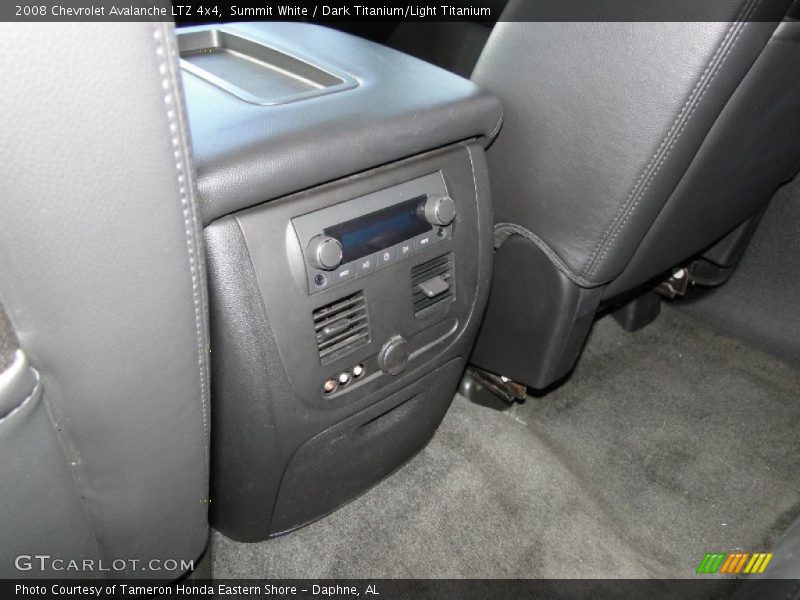 Summit White / Dark Titanium/Light Titanium 2008 Chevrolet Avalanche LTZ 4x4