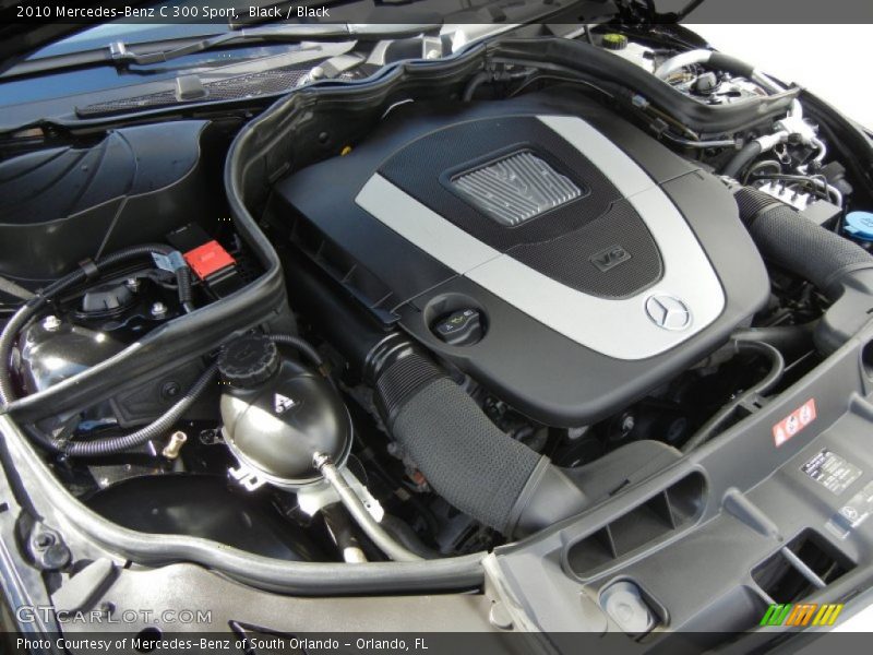 Black / Black 2010 Mercedes-Benz C 300 Sport