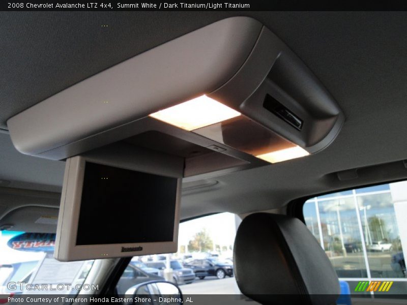 Summit White / Dark Titanium/Light Titanium 2008 Chevrolet Avalanche LTZ 4x4