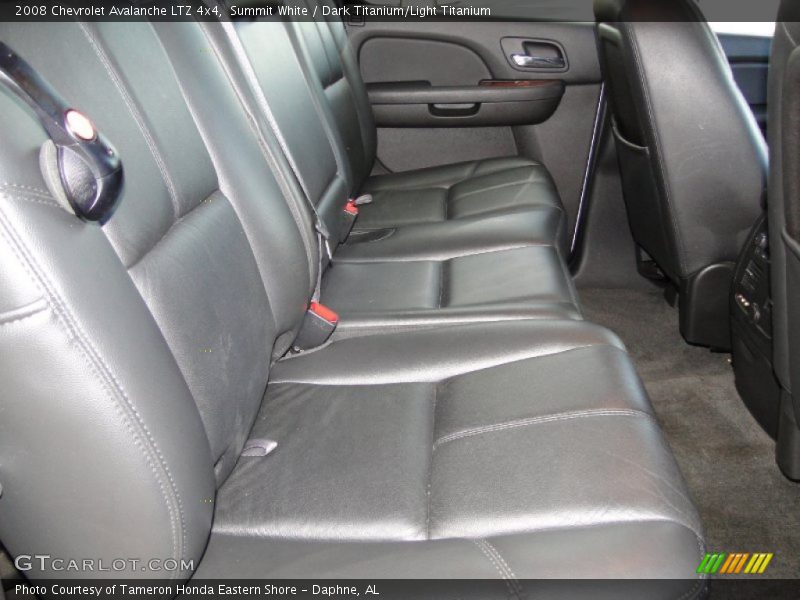 Summit White / Dark Titanium/Light Titanium 2008 Chevrolet Avalanche LTZ 4x4