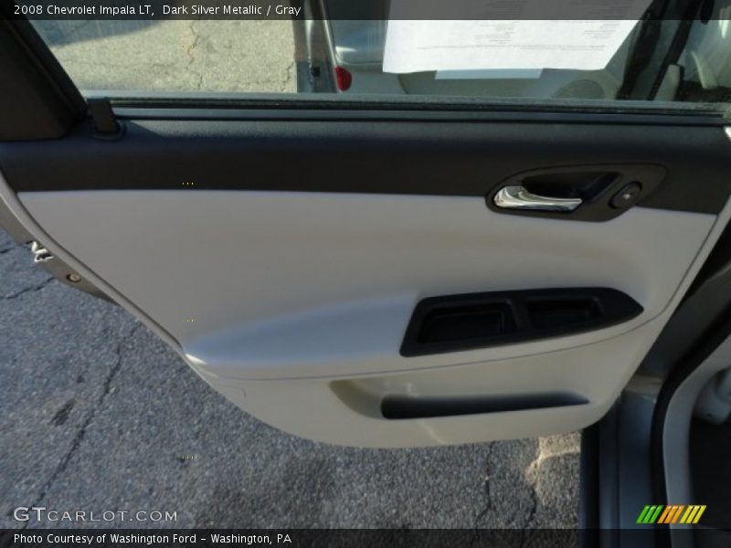 Dark Silver Metallic / Gray 2008 Chevrolet Impala LT