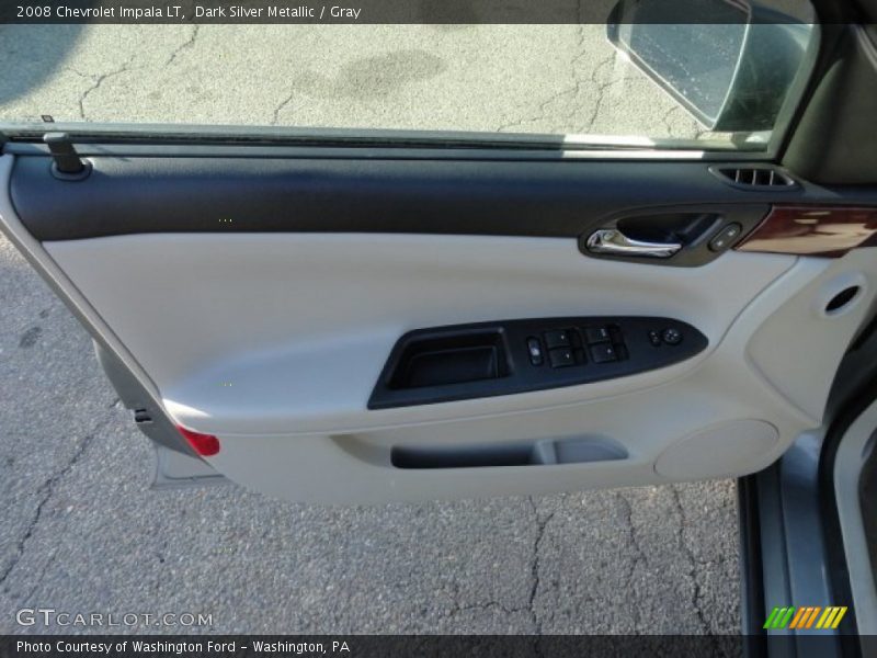 Dark Silver Metallic / Gray 2008 Chevrolet Impala LT