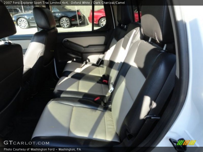 Oxford White / Dark Charcoal/Camel 2007 Ford Explorer Sport Trac Limited 4x4