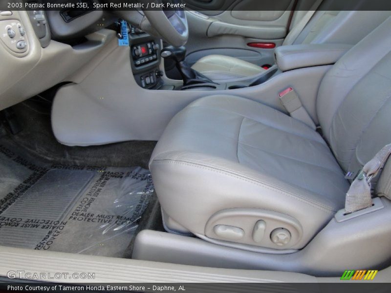Sport Red Metallic / Dark Pewter 2003 Pontiac Bonneville SSEi