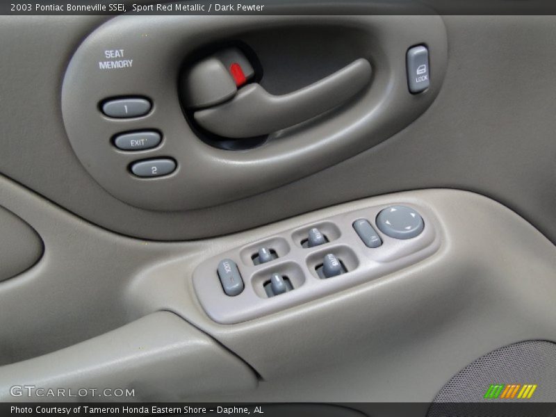 Controls of 2003 Bonneville SSEi
