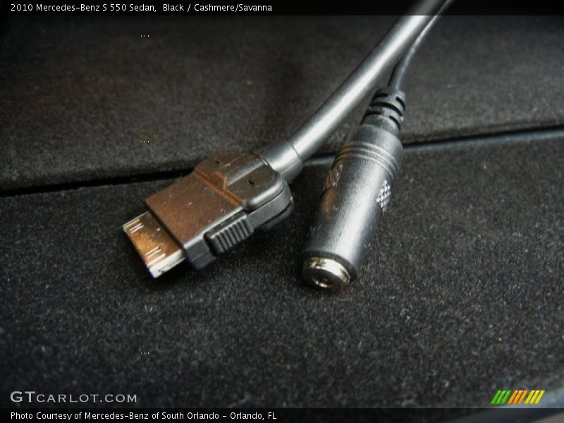 Black / Cashmere/Savanna 2010 Mercedes-Benz S 550 Sedan