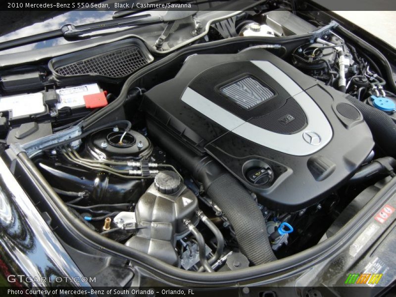 Black / Cashmere/Savanna 2010 Mercedes-Benz S 550 Sedan