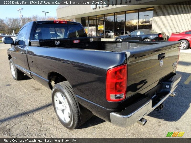 Black / Medium Slate Gray 2006 Dodge Ram 1500 SLT Regular Cab 4x4