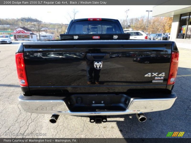 Black / Medium Slate Gray 2006 Dodge Ram 1500 SLT Regular Cab 4x4