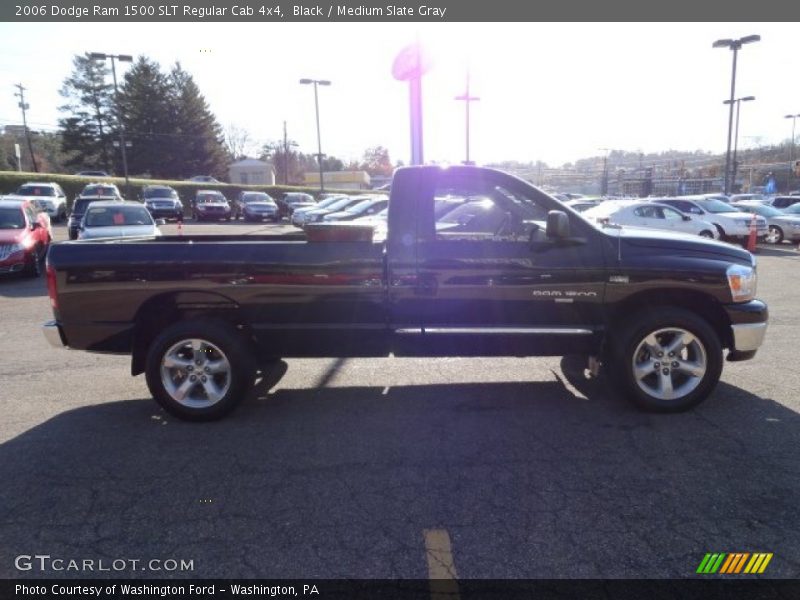Black / Medium Slate Gray 2006 Dodge Ram 1500 SLT Regular Cab 4x4